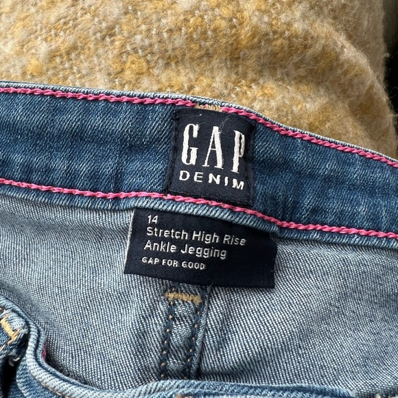 Girls Gap Jeans Size 14 Stretch - Picture 3 of 7